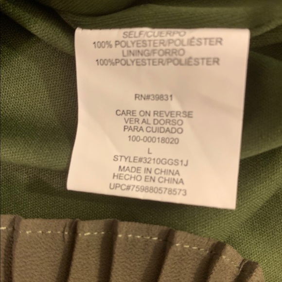 My Michelle Double Strap Pleat Front Top - Picture 6 of 8